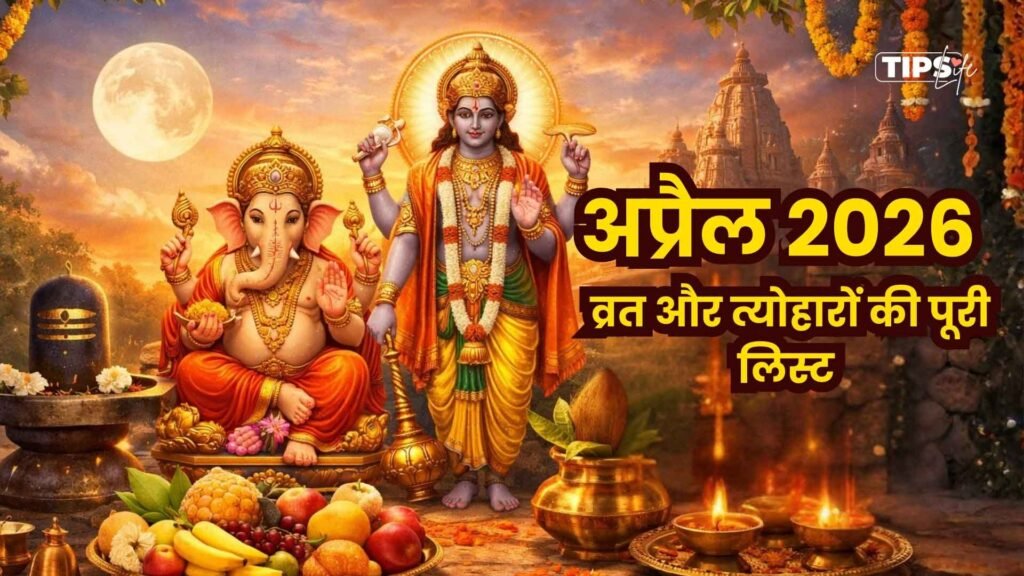 April 2026 Vrat Tyohar Calender PDF